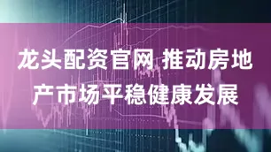 龙头配资官网 推动房地产市场平稳健康发展